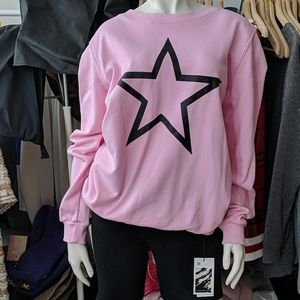 5/$100 Pink Star Sweatshirt